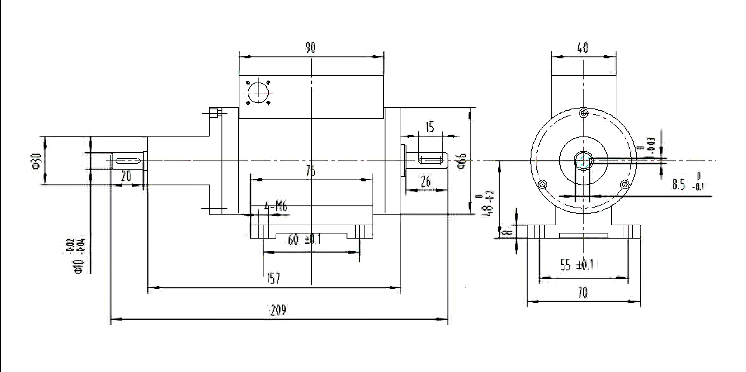 NJL-308尺寸圖