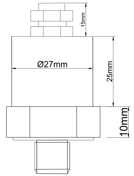 519壓力變送器尺寸圖